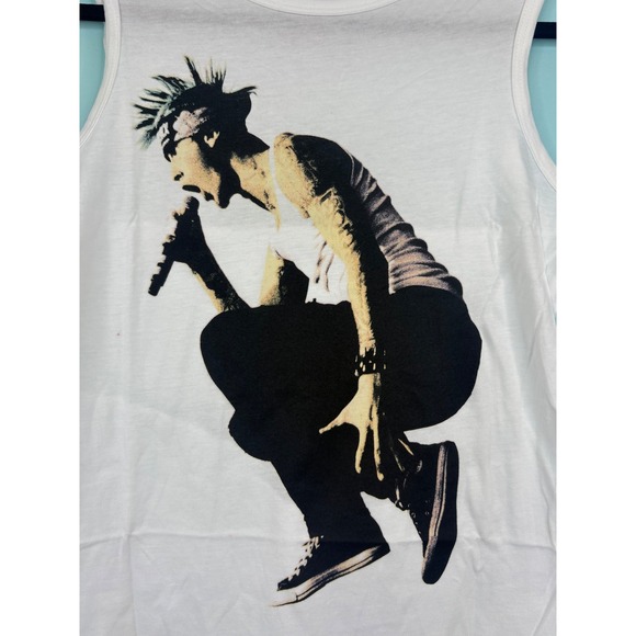 Machine Gun Kelly MGK Rager White Tank Top Womens Small NWOT 100% Cotton Punk - Picture 3 of 7